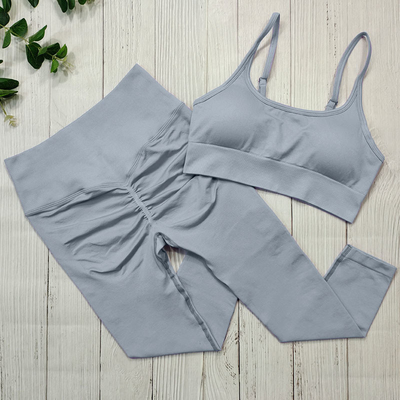 High Quality Workout Sets For Women Active 2 Pieces Seamless Matching Sports Bra And Yoga Leggings